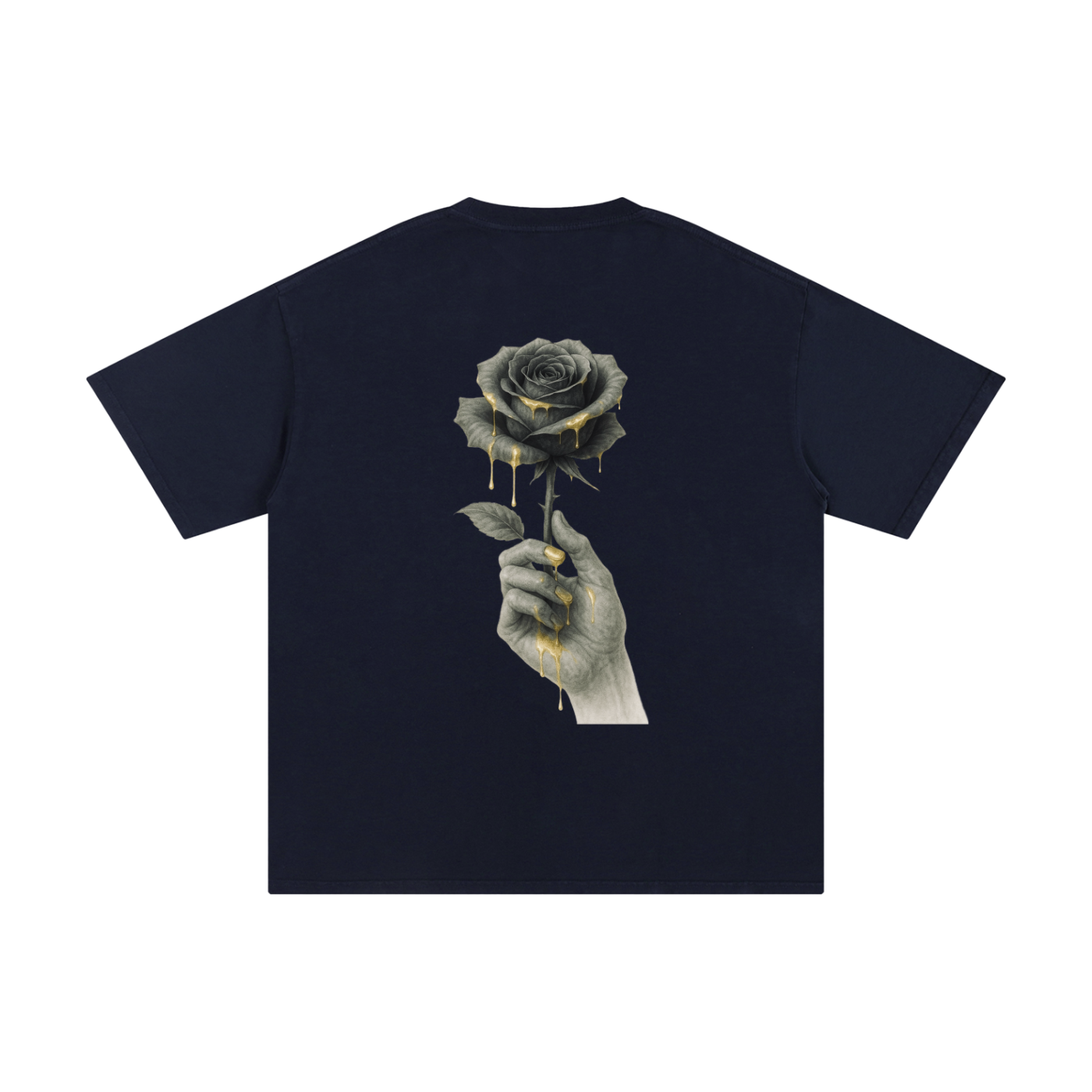 Rose Gold Drippy 230gsm