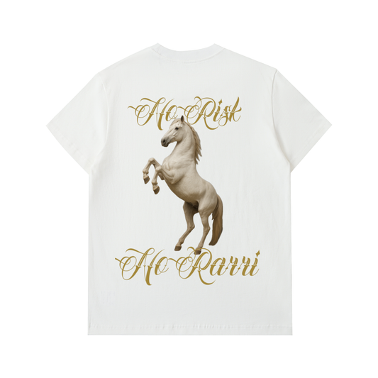 No Risk No Rarri Heavyweight Shirt 330gsm