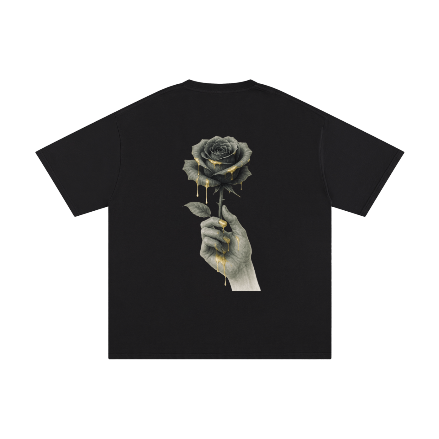 Rose Gold Drippy 230gsm