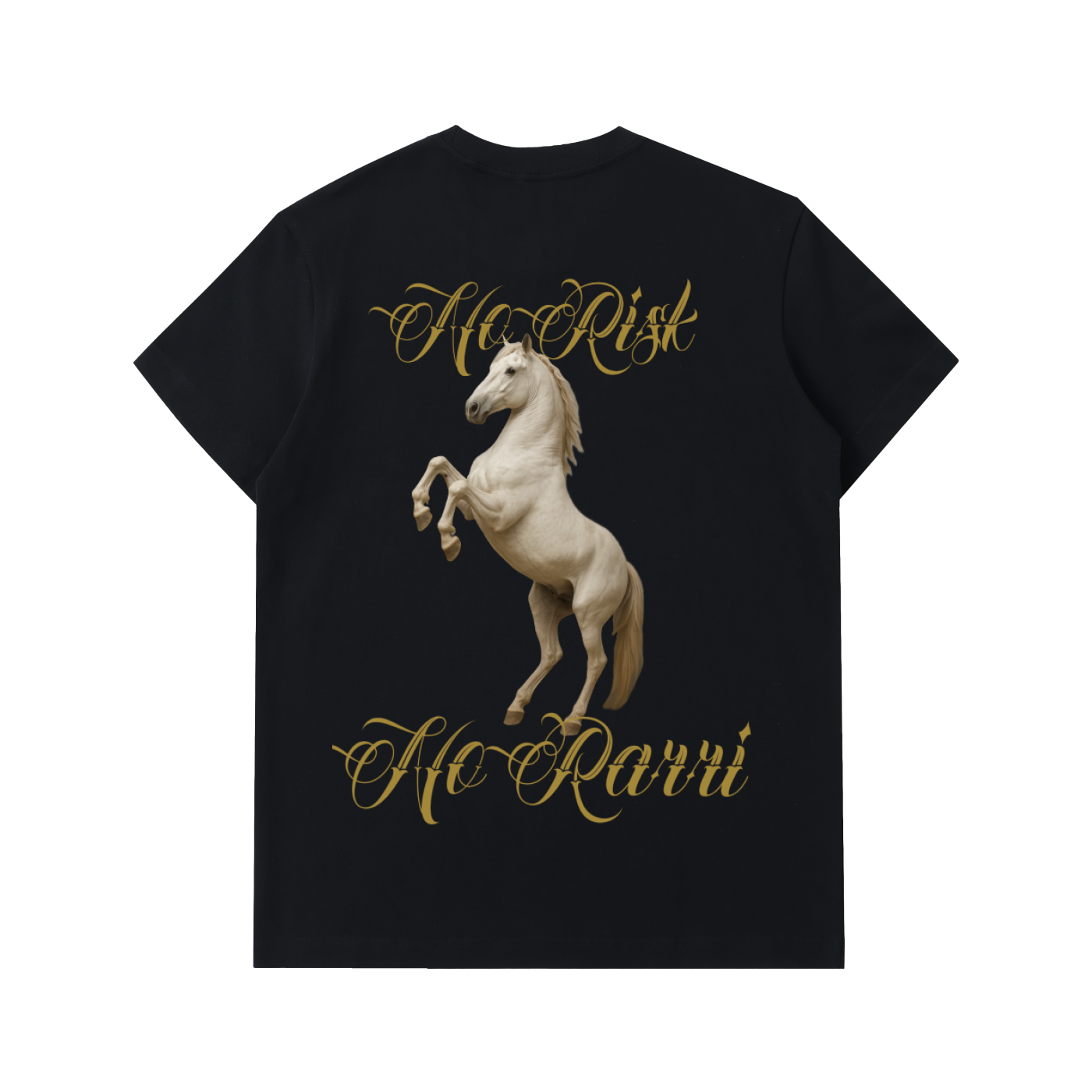 No Risk No Rarri Heavyweight Shirt 330gsm